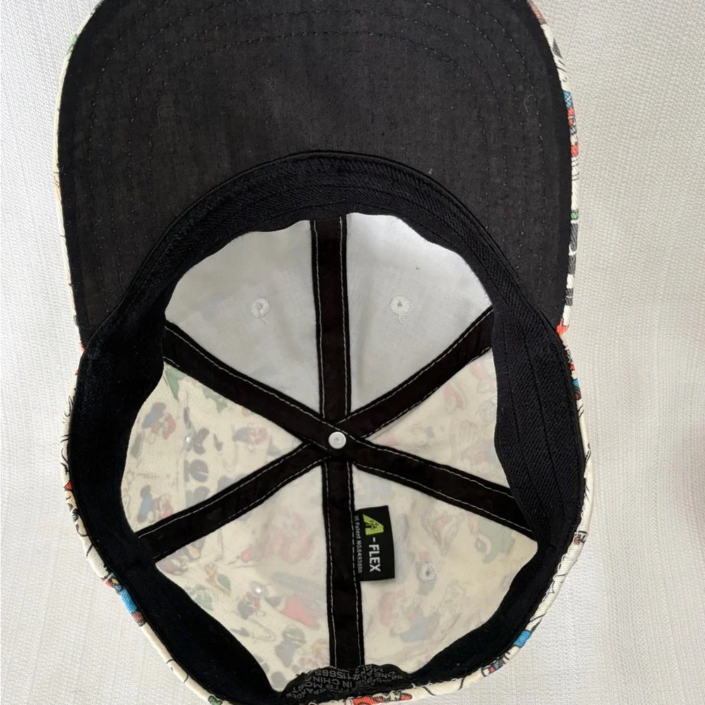 Super Mario Bros 2009 Nintendo A-Flex Hat All Over Print (B148)✨